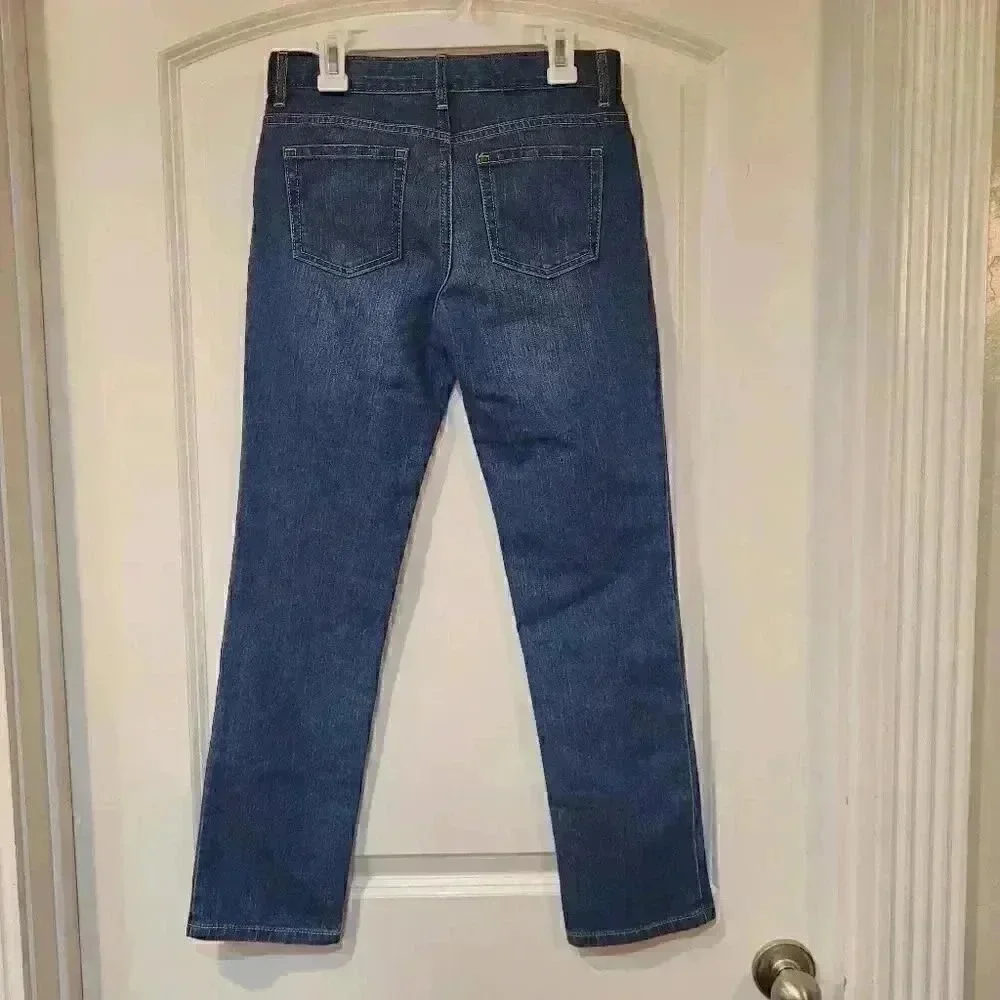 𝅺THE Childrens Place 2 PAIR Girl's Blue Cotton/Spandex Skinny Jeans NEW NWT